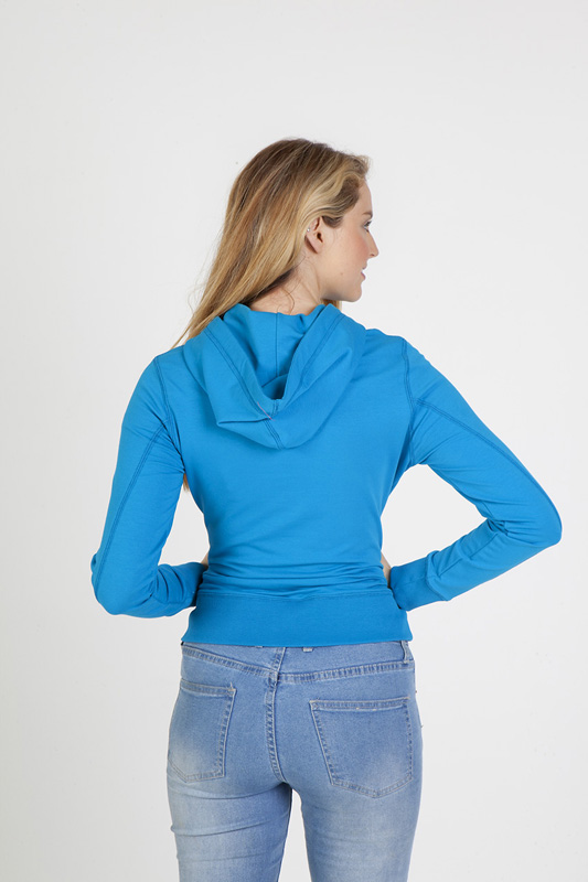 Ladies Spandex Hoodie image4